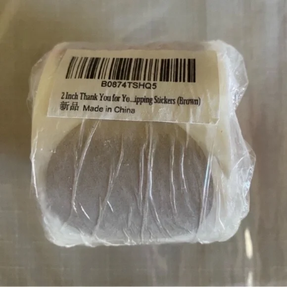 NWT 2 Inch 500 PCs Thank You Stickers - Picture 5 of 5